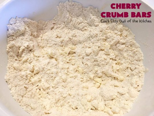 Cherry Crumb Bars | Can't Stay Out of the Kitchen | These mouthwatering bar-type #cookies are so spectacular. I guarantee you'll be drooling after the first bite! Terrific for summer #potlucks or #holidays when fresh #cherries are in season. #dessert #cherrydessert #Canbassador #NorthwestCherryGrowers
