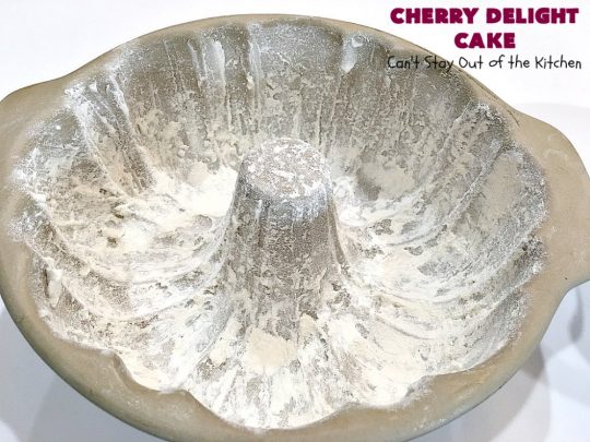 Cherry Delight Cake | Can't Stay Out of the Kitchen | Prepare to be WOWED by this fantastic #cherry #cake. This one is super moist & is absolutely delicious. It starts with a boxed #cakemix & cherry #gelatin. #dessert #cherrydessert #cherrycake