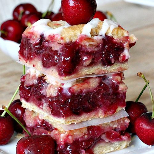 Cherry Slab Pie | Can't Stay Out of the Kitchen | this irresistible #pie is outrageously delicious. It's terrific to serve in the #summer when #FreshCherries are in season. We like it for #Tailgating parties, potlucks, Family Reunions or backyard BBQs. #dessert #CherryDessert #CherrySlabPie #Holiday #cherries #HolidayDessert #FourthOfJulyDessert #NWCherries #NorthwestCherryGrowers #Canbassador #FavoriteCherryPie