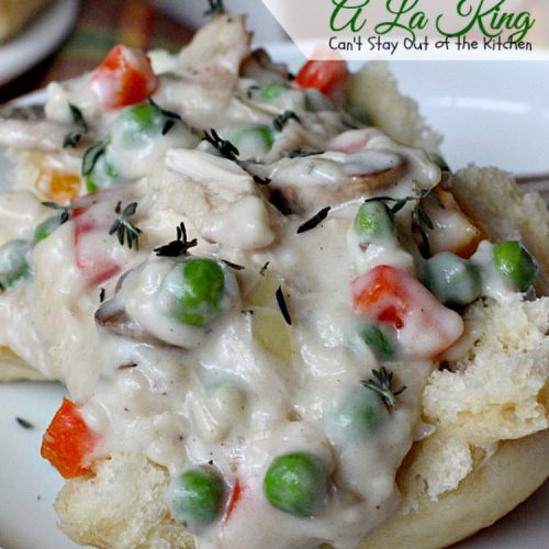 Chicken A La King | Can't Stay Out of the Kitchen