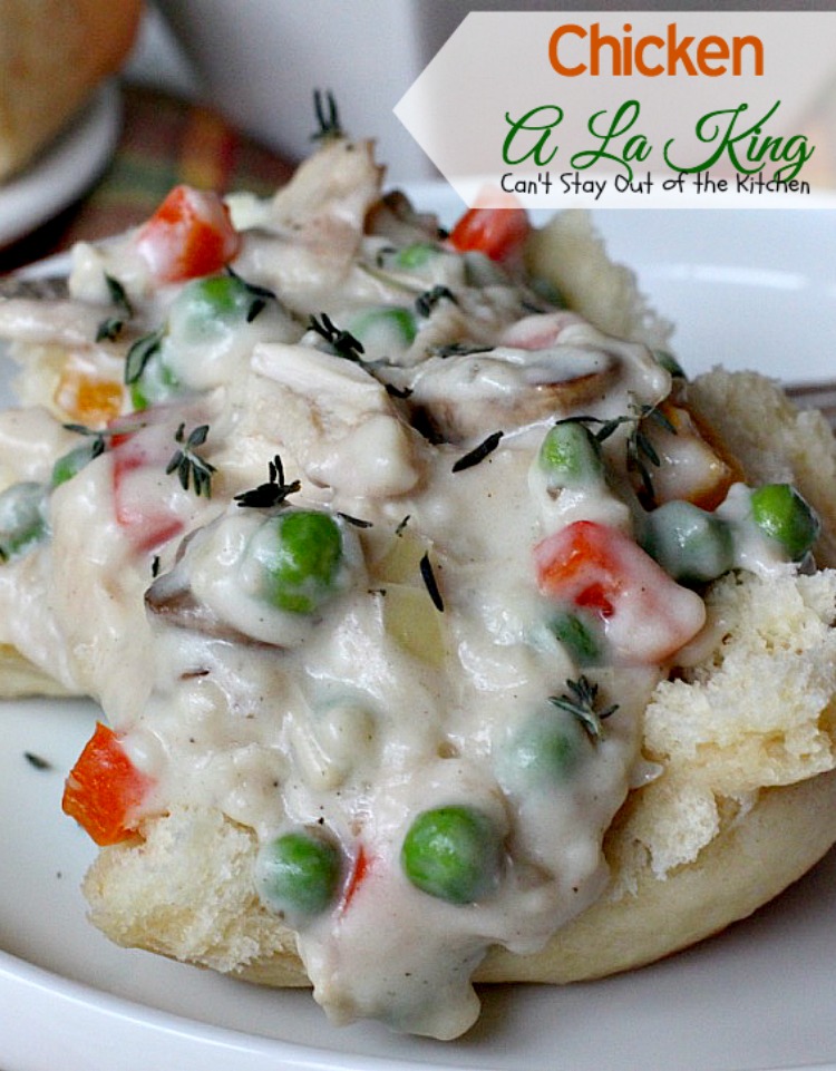 Chicken A La King | Can't Stay Out of the Kitchen