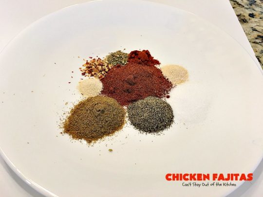 Chicken Fajitas | Can't Stay Out of the Kitchen | Out of this world #chicken #fajitas recipe. Serve with #guacamole #avocados #salsa #rice #beans & other #TexMex fixin's!