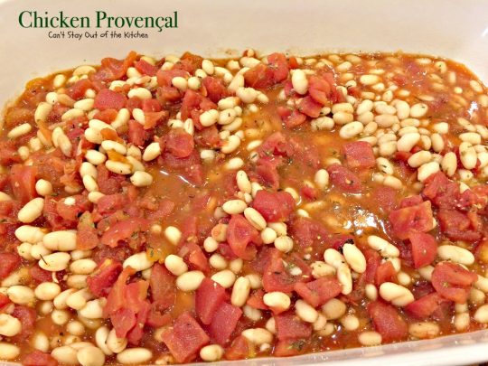 Chicken Provençal | Can't Stay Out of the Kitchen | We love this easy and delicious French-style #chicken #casserole. #glutenfree #tomatoes