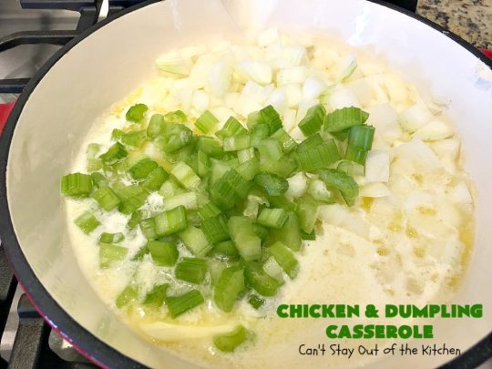 Chicken and Dumpling Casserole | Can't Stay Out of the Kitchen | this 8-ingredient #chicken entree is so easy. It basically has four layers & each is really simple. None of the layers are stirred together. Instead the #casserole magically bakes up into some of the best chicken & dumplings ever! Great for family or company dinners but without all the work! #chickenanddumplings