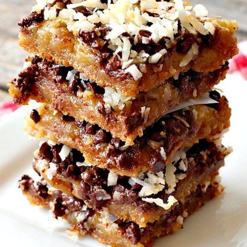 Chocaroons | Can't Stay Out of the Kitchen | these #chocolate & #coconut #brownies will have you drooling after the first bite! So quick & easy, you can have these ready to eat in 30 minutes! Great for #tailgating or #holiday parties. #dessert