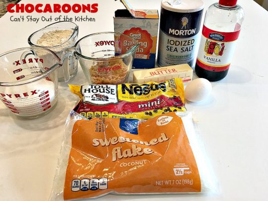 Chocaroons | Can't Stay Out of the Kitchen | these #chocolate & #coconut #brownies will have you drooling after the first bite! So quick & easy, you can have these ready to eat in 30 minutes! Great for #tailgating or #holiday parties. #dessert