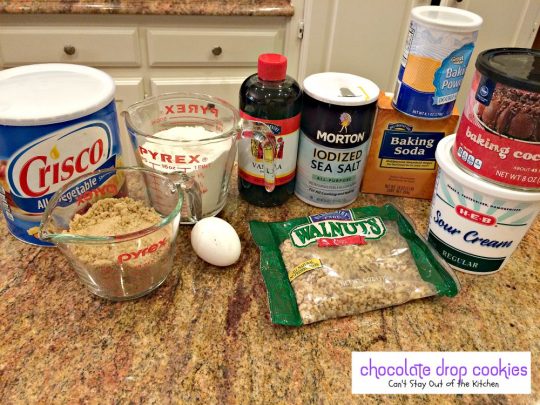 Chocolate Drop Cookies | Can't Stay Out of the Kitchen | my favorite #cookie when I was growing up. These scrumptious goodies taste like #brownies in cookie form! #chocolate #dessert