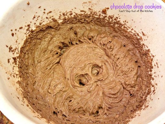 Chocolate Drop Cookies | Can't Stay Out of the Kitchen | my favorite #cookie when I was growing up. These scrumptious goodies taste like #brownies in cookie form! #chocolate #dessert