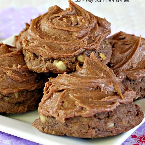 Chocolate Drop Cookies | Can't Stay Out of the Kitchen