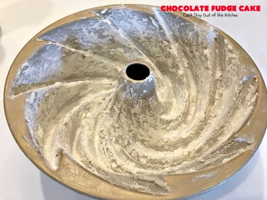 Chocolate Fudge Cake | Can't Stay Out of the Kitchen | This fabulous #chocolate #cake is incredibly fudgy since it includes a box of chocolate pudding and chocolate chips in the batter. Perfect for potlucks, backyard barbecues & #holiday parties. Quick & easy #dessert.