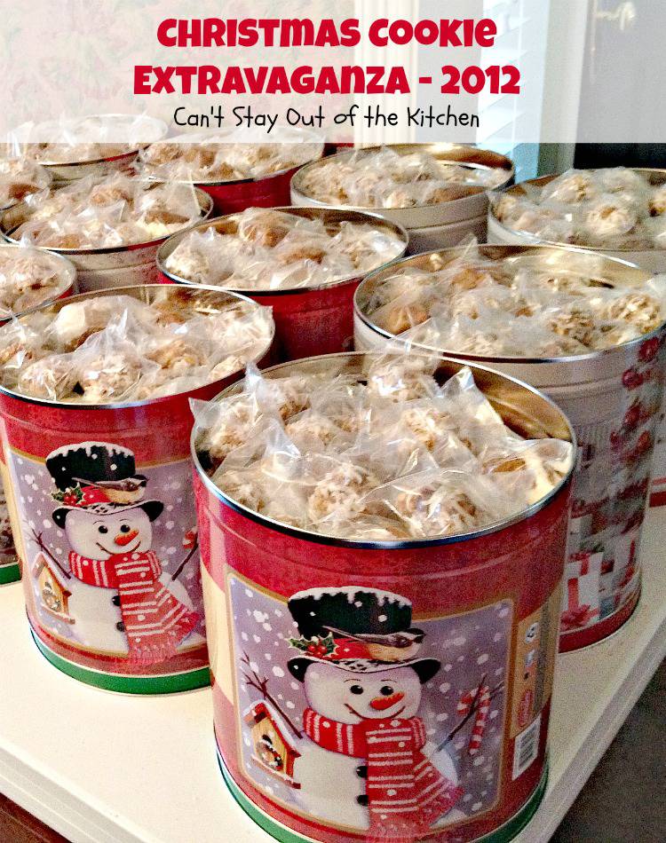 Christmas Cookie Extravaganza | Can't Stay Out of the Kitchen | 35 of the most scrumptious #Christmas #cookie recipes with tips for packing and shipping. #dessert
