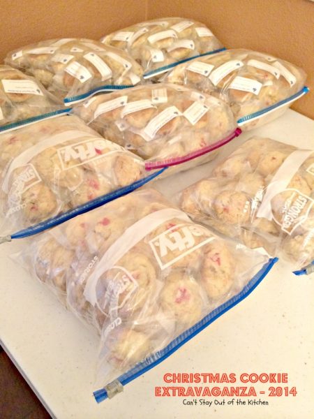 Christmas Cookie Extravaganza - 2014 | Can't Stay Out of the Kitchen