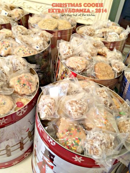 Christmas Cookie Extravaganza - 2014 | Can't Stay Out of the Kitchen