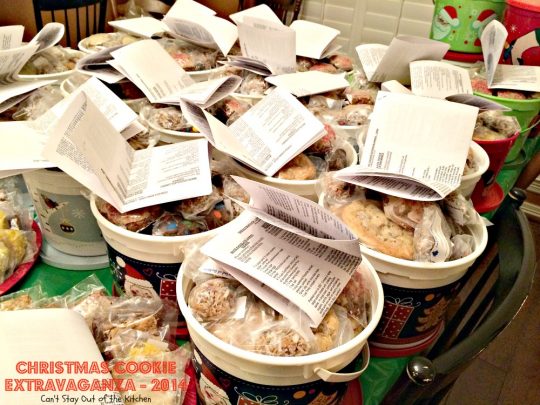 Christmas Cookie Extravaganza - 2014 | Can't Stay Out of the Kitchen