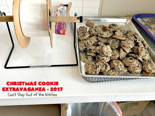 Christmas Cookie Extravaganza - 2017 | Can't Stay Out of the Kitchen | 20 different #Christmas #cookie recipes with step-by-step directions on packing #holiday cookies for shipping. #dessert #lemon #chocolate #strawberry #raspberry #cherry #Oreo #M&Ms #Butterfingers #funfetti