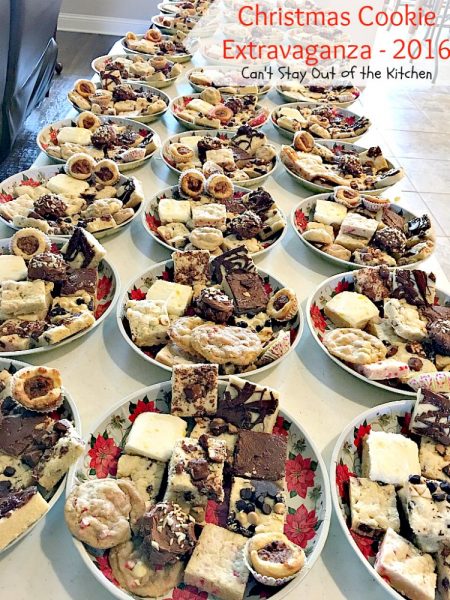Christmas Cookie Extravaganza - 2016 | Can't Stay Out of the Kitchen | 36 family favorite #Christmas #cookie recipes. #dessert