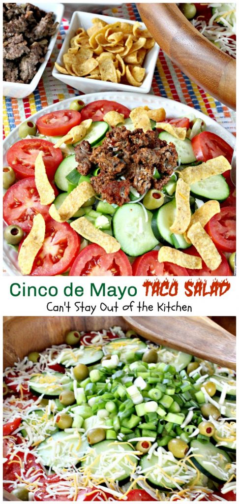 Cinco De Mayo Taco Salad | Can't Stay Out of the Kitchen