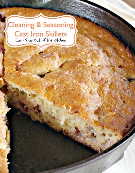 Cleaning and Seasoning Cast Iron Skillets - IMG_4585