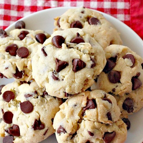 Coconut Chocolate Chip Cookies | Can't Stay Out of the Kitchen | these fabulous #chocolatechipcookies are filled with #chocolate chips & #coconut. They're are absolutely heavenly. Perfect #dessert for #tailgating parties, potlucks or #holiday baking.