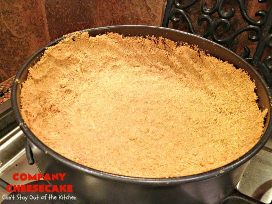 Company Cheesecake | Can't Stay Out of the Kitchen | this amazing #cheesecake comes with either a #Strawberry or #cherry topping. It's perfect for #holiday parties & #Christmas or #ValentinesDay dinner. #dessert