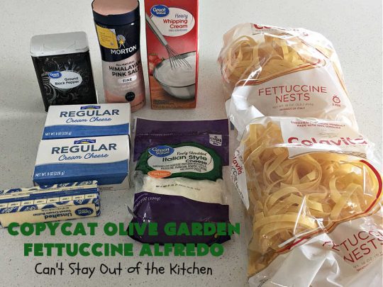 Copycat Olive Garden Fettuccine Alfredo | Can't Stay Out of the Kitchen | Enjoy #OliveGarden's #FettuccineAlfredo at home with this fantastic #CopycatRecipe. Ready in less than 30 minutes! Every bite will have you salivating for more. #noodles #pasta #fettuccine #ParmesanCheese #OliveGardenFettuccineAlfredo #CopycatOliveGardenFettuccineAlfredo