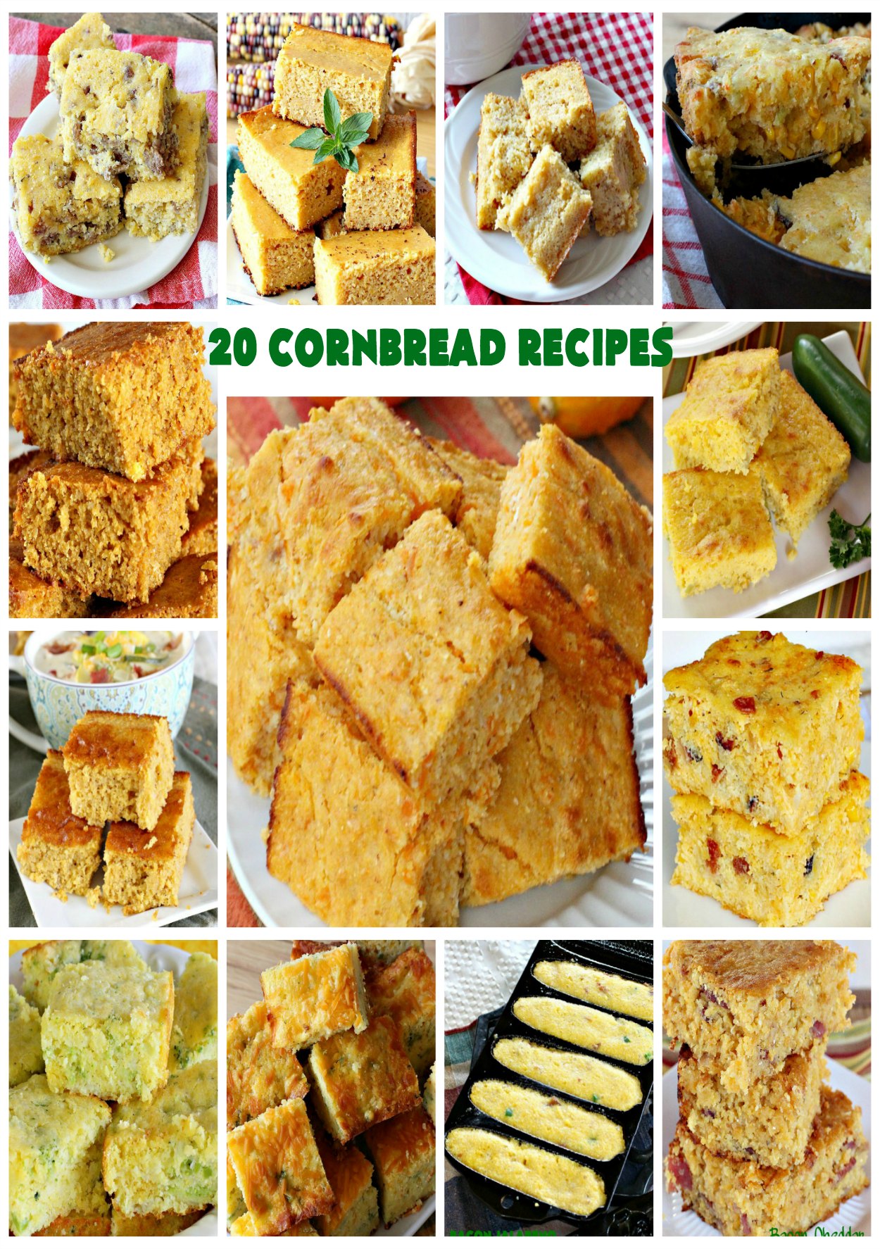 Cornbread Recipes | Can't Stay Out of the Kitchen | 20 of our favorite #cornbread #recipes including several #GlutenFree versions.