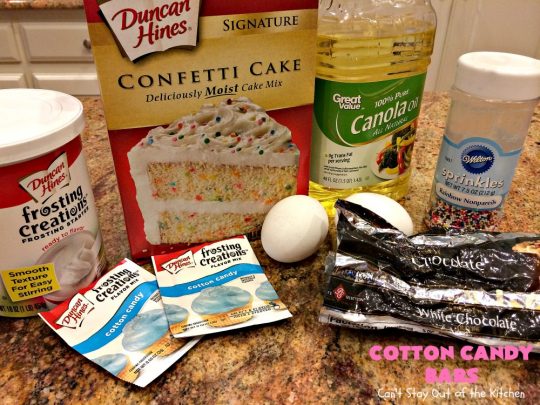 Cotton Candy Bars | Can't Stay Out of the Kitchen | these amazing bar-type #cookies are sinfully rich, decadent and so spectacular. They make a terrific #dessert for #Tailgating parties, #ValentinesDay or the #SuperBowl! #Holiday #HolidayDessert #TailgatingDessert #SuperBowlDessert #ValentinesDayDessert #Brownie #chocolate #CottonCandy #whitechocolate #ChocolateDessert