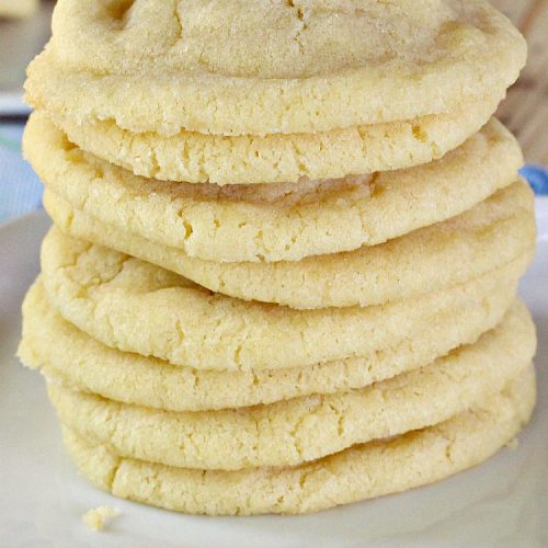 Cracked Sugar Cookies | Can't Stay Out of the Kitchen