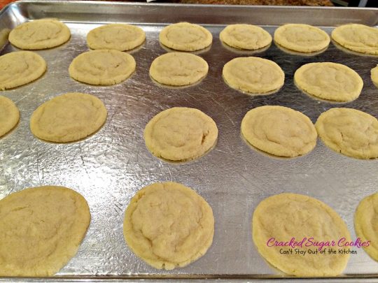 Cracked Sugar Cookies | Can't Stay Out of the Kitchen | most outrageous #sugarcookies ever! These are amazing. #cookie #dessert