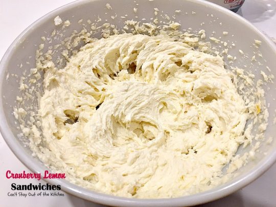 Cranberry Lemon Sandwiches | Can't Stay Out of the Kitchen | these fantastic #cookies are perfect for the #holidays. They use #craisins & #lemon zest. The icing is heavenly. #dessert