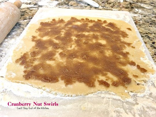 Cranberry Nut Swirls | Can't Stay Out of the Kitchen | these are our favorite #Christmas #cookies. They have a lovely #cranberry, pecan & orange zest filling in a shortbread crust. Heavenly. #dessert