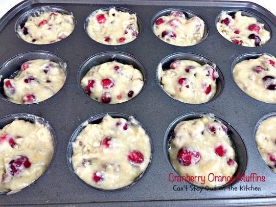 Cranberry Orange Muffins | Can't Stay Out of the Kitchen | these are the BEST #muffins and so great for the #holidays! These have huge muffin tops and are filled with #Cranberries #orangezest and #pecans. Love them!