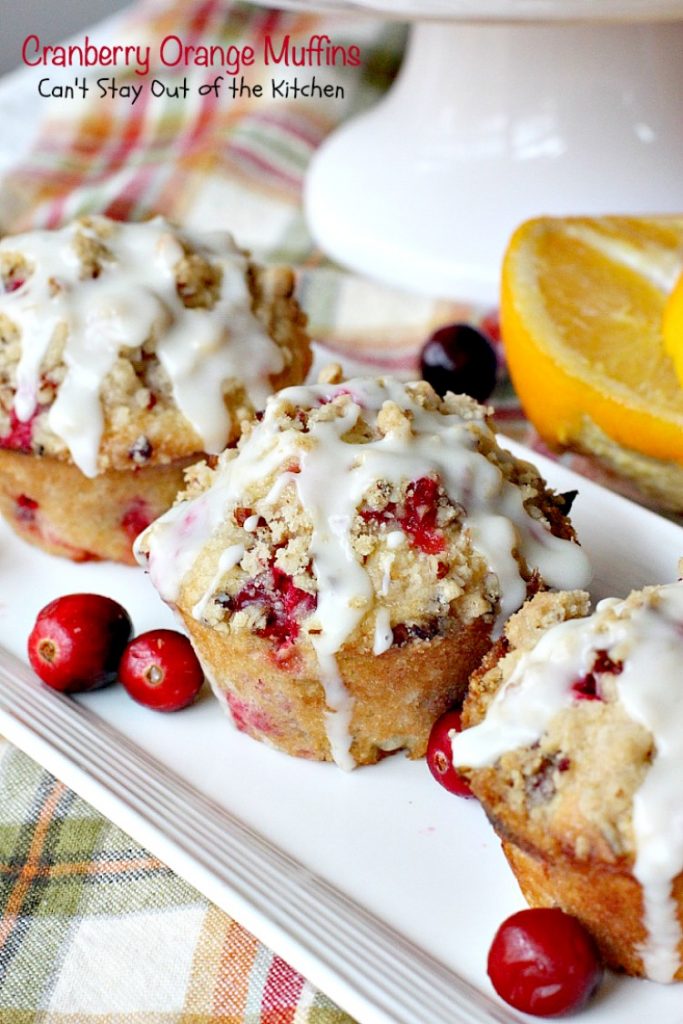 Cranberry Orange Muffins | Can't Stay Out of the Kitchen | these are the BEST #muffins and so great for the #holidays! These have huge muffin tops and are filled with #Cranberries #orangezest and #pecans. Love them!