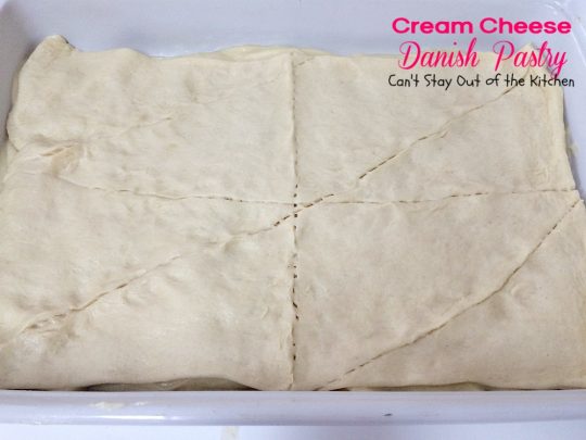 Cream Cheese Danish Pastry | Can't Stay Out of the Kitchen | this fabulous #danishpastry is great for #holiday #breakfasts and it's so, so easy to make.
