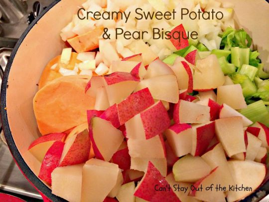 Creamy Sweet Potato and Pear Bisque - IMG_2996