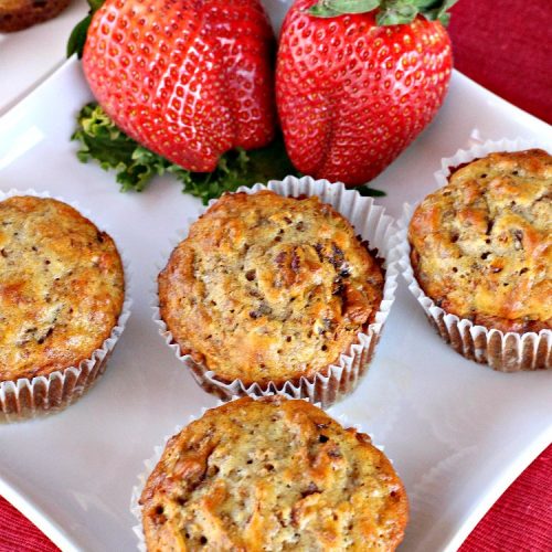 Date Nut Bran Muffins | Can't Stay Out of the Kitchen | this fantastic #BranMuffin batter can stay refrigerated for up to 6 weeks! You can have fresh homemade #muffins without all the fuss and enjoy them weekly. These are great to make for company, #holidays or when you're cooking for a crowd. Every bite is heavenly. #AllBran #BranFlakes #dates #pecans #breakfast #DateNutBranMuffins #HolidayBreakfast #Thanksgiving #fall #Christmas #FallBaking #baking #recipe
