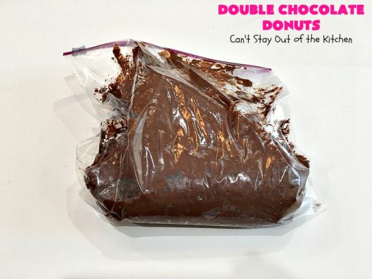 Double Chocolate Donuts | Can't Stay Out of the Kitchen | these #chocolate #donuts are irresistible & perfect for a #holiday #breakfast like #Thanksgiving, #Christmas or #NewYearsDay. The chocolate icing & #sprinkles make them heavenly. #chocolatedonuts #holidaybreakfast #ChristmasBreakfast #ThanksgivingBreakfast 