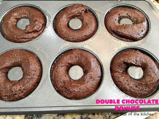 Double Chocolate Donuts | Can't Stay Out of the Kitchen | these #chocolate #donuts are irresistible & perfect for a #holiday #breakfast like #Thanksgiving, #Christmas or #NewYearsDay. The chocolate icing & #sprinkles make them heavenly. #chocolatedonuts #holidaybreakfast #ChristmasBreakfast #ThanksgivingBreakfast 