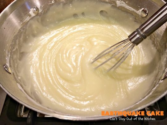 Earthquake Cake | Can't Stay Out of the Kitchen | this spectacular #cake has both #chocolate & #cheesecake layers that "explode" like a volcano while baking. Most amazing #dessert ever! Perfect for #ValentinesDay & other special occasions.