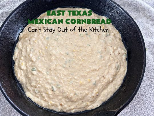 East Texas Mexican Cornbread | Can't Stay Out of the Kitchen | this fantastic layered #cornbread has a #GroundBeef layer in the middle that includes #CheddarCheese. The #cornbread layers include #CreamedCorn & #JalapeñoPeppers. Great for any #TexMex meal especially when served hot right out of the oven! #CincoDeMayo #Mexican #EastTexas #MexicanCornbread #EastTexasMexicanCornbread