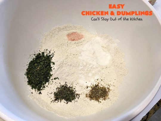 Easy Chicken and Dumplings | Can't Stay Out of the Kitchen | this #chicken #soup is absolutely fantastic. We drooled over every bite. So warm, comforting and perfect for winter. I made #glutenfree #dumplings but you can make regular flour dumplings if you prefer.