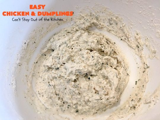 Easy Chicken and Dumplings | Can't Stay Out of the Kitchen | this #chicken #soup is absolutely fantastic. We drooled over every bite. So warm, comforting and perfect for winter. I made #glutenfree #dumplings but you can make regular flour dumplings if you prefer.