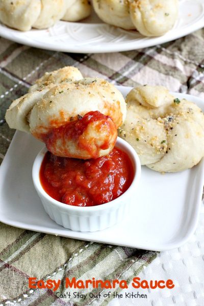 Easy Marinara Sauce | Can't Stay Out of the Kitchen | the most delicious homemade #marinarasauce. So quick and easy to make. Great with #pasta or #garlicbread. #Italian