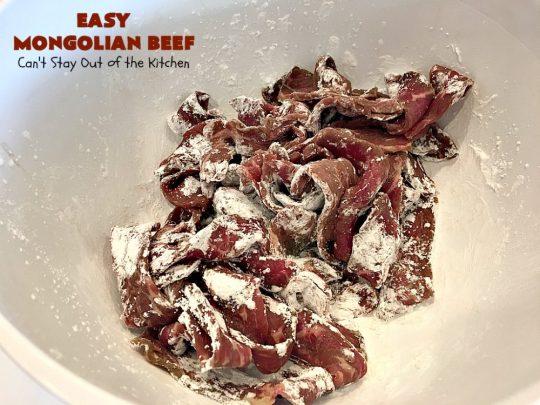 Easy 30-Minute Mongolian Beef | Can't Stay Out of the Kitchen | this is perfect for weeknight suppers when you need to have a meal ready in 30 minutes! This scrumptious #beef entree is absolutely terrific served over rice. #glutenfree