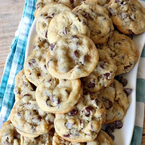 Expresso Chocolate Chip Cookies | Can't Stay Out of the Kitchen | these heavenly #cookies use #Expresso #ChocolateChips! They are rich, decadent & divine. Every bite will have your mouth watering. #chocolate #ChocolateDessert #holiday #tailgating #HolidayDessert #ChristmasCookieExchange #coffee #ExpressoChocolateChipCookies