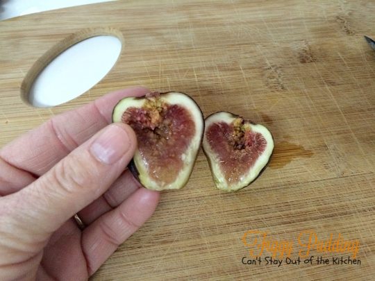 Figgy Pudding | Can't Stay Out of the Kitchen | celebrate the #holidays with this spectacular #dessert. #figs #cobbler