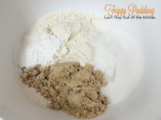Figgy Pudding | Can't Stay Out of the Kitchen | celebrate the #holidays with this spectacular #dessert. #figs #cobbler