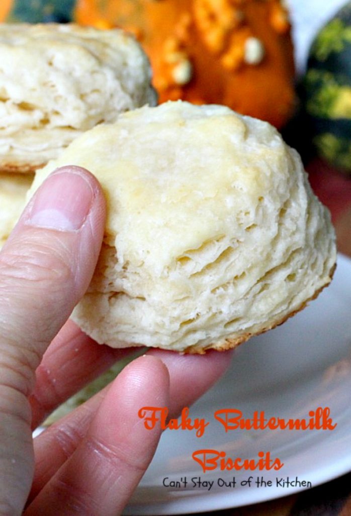 Flaky Buttermilk Biscuits| Can't Stay Out of the Kitchen | these wonderfully flaky #biscuits are great served with #sausagegravy for a #holiday #breakfast or for dinner.