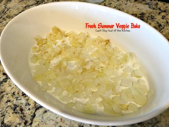 Fresh Summer Veggie Bake | Can't Stay Out of the Kitchen | this delicious #vegetable Tian is incredibly tasty & easy to make. It's also healthy, low calorie & #glutenfree. #zucchini #tomatoes #parmesancheese