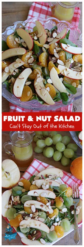 Fruit and Nut Salad | Can't Stay Out of the Kitchen